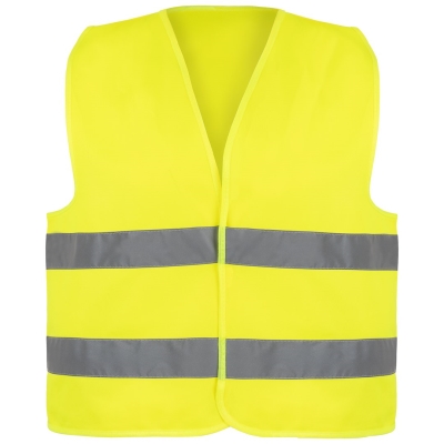 Żółta kamizelka odblaskowa do nadruku